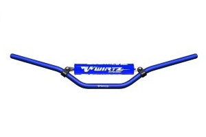 MANUBRIO X6 22MM (ALTO) AZUL/BLUE (PAD AZUL) WIRTZ (231-BU)