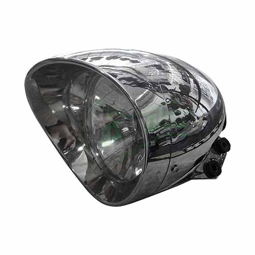 FAROL DEL. COMP. (OPTICA+CUBRE) MOTOMEL CUSTOM 200 OEM