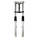 HORQUILLA DELANTERA COMPLETA MOTOMEL SKUA 150 V6 (4pcs) OEM