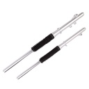 PIERNA DELANTERA COMP. MOTOMEL SKUA 200 VAINA GRIS CLARO (JGO) OEM