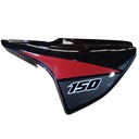 CACHA LATERAL MOTOMEL NEW S2 150 TUBULAR LADO IZQUIERDO NEGRO / ROJO OEM