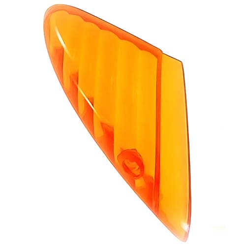 ACRILICO FAROL GIRO DELANTERO DERECHO BIZ/ MOTOMEL BIT /SMASH /ZANELLA ZB110D PLASTICA VC (462)