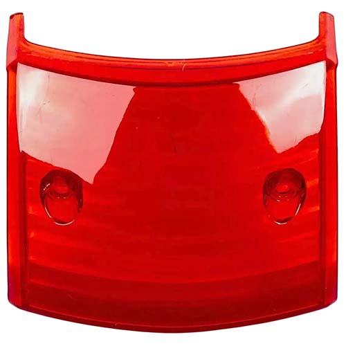 ACRILICO FAROL TRASERO HONDA NEW WAVE /MOTOMEL C110 Y OTRAS ROJO PLASTICA VC (496)
