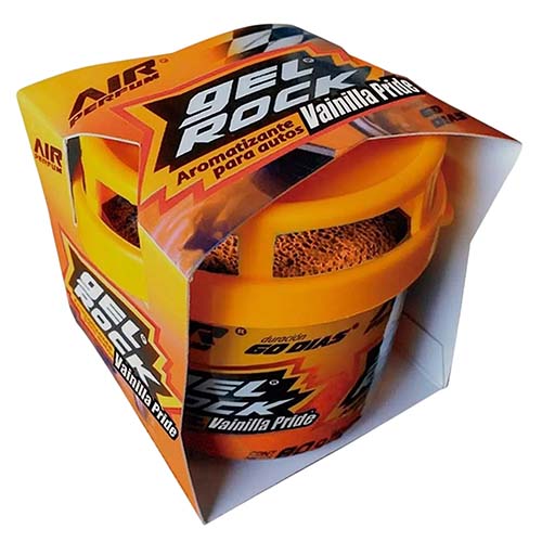 AIR PERFUM GEL ROCK VAINILLA 80gr SILISUR