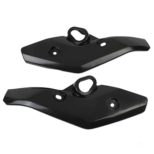 CACHAS SOPORTE DE OPTICA DELANTERA YAMAHA FZ16 (JGO) NEGRO (21C-F3132 / 21C-F3122) PLASTICA VC (976)