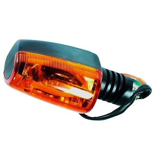 FAROL GIRO ZANELLA RX150/ TODAS CON BRAZO FLEXIBLE (AMBAR) PLASTICA VC (716)