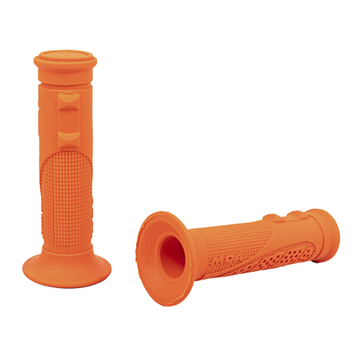 PUÑO 3112 STREET X RUBBER GRIP LARGO 125mm NARANJA MDA