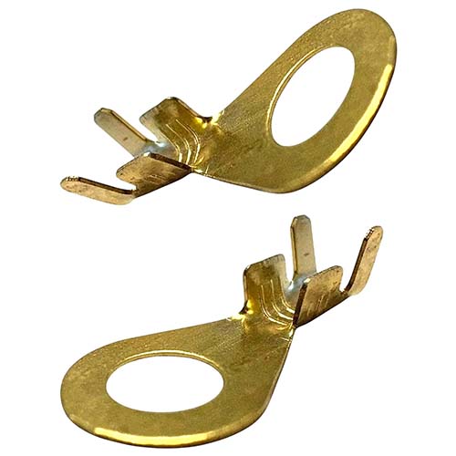 TERMINAL OJAL P/BATERIA BRONCE X 100 U. PLASTICA VC (780)