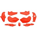 KIT CARENADO FZ 16 ROJO 9 PZAS. PLASTICA VC (1052R)