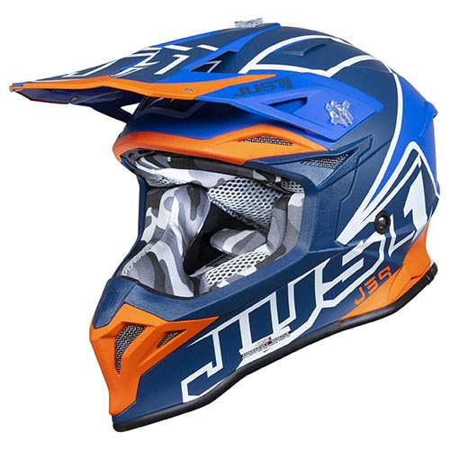 CASCO JUST1 J39 THRUSTER WHITE FLUOR ORANGE/BLUE XL