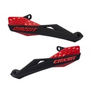 CUBRE MANO FENIX CARBON II P.TAPER NEGRO/ROJO (JGO) CIRCUIT PM081-21V