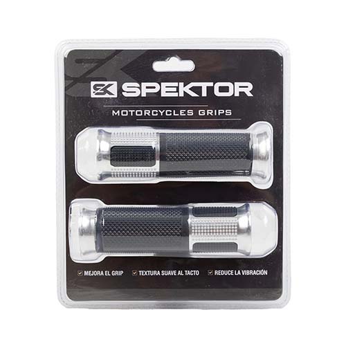 PUÑO CALLE GLACIUS PLATA/NEGRO SPEKTOR (SPK023PU)