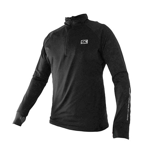 REMERA SEGUNDA PIEL NEGRA TALLE XL SPEKTOR (SPK260XL)