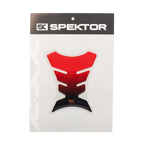 PROTECTOR TANQUE RESINADO CHICO SK ROJO/NEGRO SPEKTOR (SPK327)
