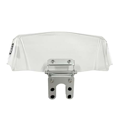 DEFLECTOR DE PARABRISAS UNIVERSAL CENTRAL LARGO CON SOPORTE AERO MTC (NAC)