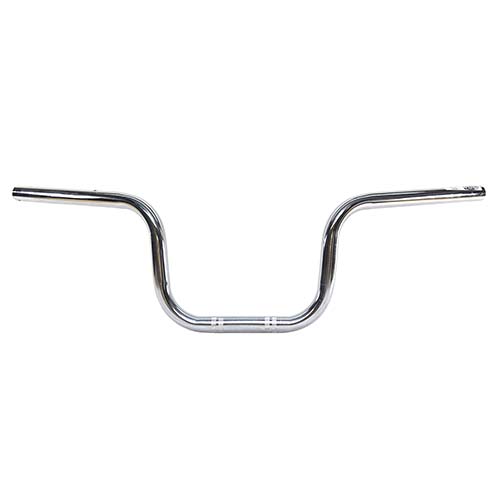 MANUBIO ECO. TURBOMAX REPLICA YAMAHA YBR 125 C/ORIFICIOS P/ MANILLARES DIAM. 7/8 ' ESP. 1.6mm CROMADO ECO MDA (T1052)