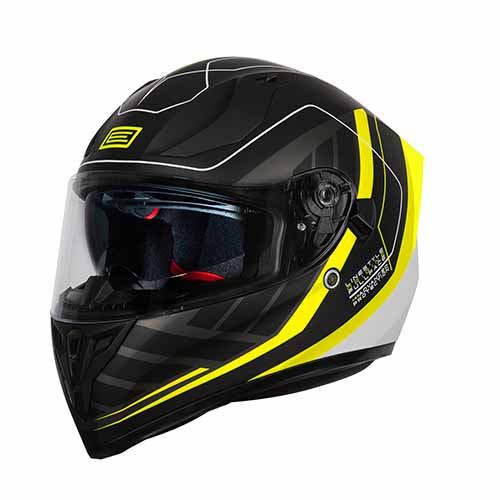CASCO H128 STRADA LINESTYLE FLUO YELLOW/BLACK XL ORIGINE