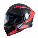 CASCO H153 FORCE TECHNO MATT BLACK/RED M ORIGINE