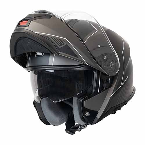 CASCO H272 LOGIC LINEAR MATT BLACK/TITANIUM M ORIGINE