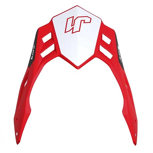 VISERA J34 PRO OUTERSPACE BLACK/RED/WHITE MATT JUST1