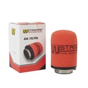 FILTRO DE AIRE COMPETICIÓN CON RESORTE 43X100 mm STD