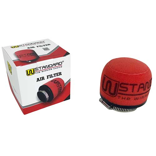 FILTRO DE AIRE COMPETICIÓN CON RESORTE 43X55 mm STD