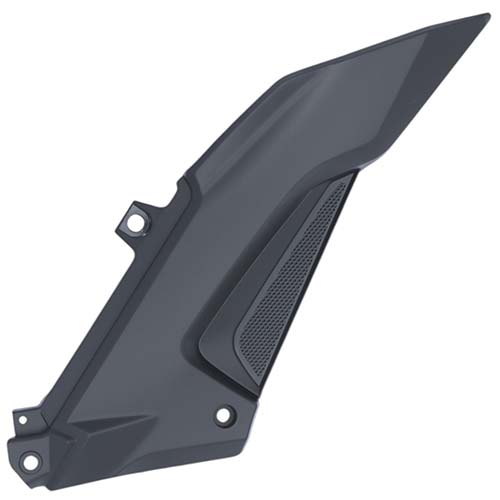 CACHA LATERAL BAJAJ DOMINAR 250 / 400 NEGRO LADO DERECHO MTC