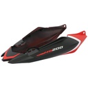 CACHA BAJO ASIENTO COMPLETA BAJAJ ROUSER NS200 (2024) ROJO MTC