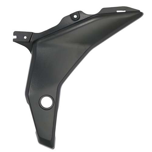 CACHA LATERAL INFERIOR BAJAJ ROUSER N160/N250 NEGRO LADO DERECHO MTC