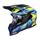 CASCO JUST1 J39 REVO BLUE FLUO YELLOW BLACK GLOSS XL