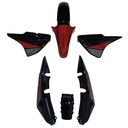 KIT PLASTICOS COMPLETOS NEW S2 150 TUBULAR ROJO (6PCS) OEM