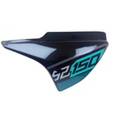 CACHA LATERAL MOTOMEL NEW S2 150 TUBULAR LADO IZQUIERDO NEGRO / VERDE OEM
