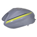 TANQUE DE NAFTA MOTOMEL NEW S2 150 TUBULAR GRIS C/TAPA  OEM