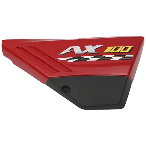 CACHA LATERAL SUZUKI AX100 ROJO LADO DERECHO MTC
