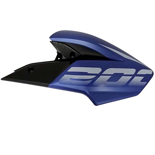 CACHA LATERAL TANQUE BAJAJ ROUSER NS200 (2024) AZUL LADO DERECHO MTC