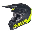CASCO JUST1 J39 XENO FLUO YELLOW/BLACK MATT XXL