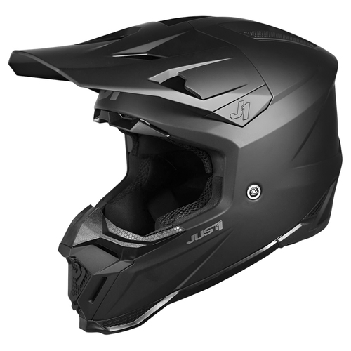 CASCO JUST1 J40 SOLID MATT BLACK XL