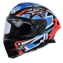 CASCO JUST1 J-STR ASTRO RED/BLUE/BLACK GLOSS M