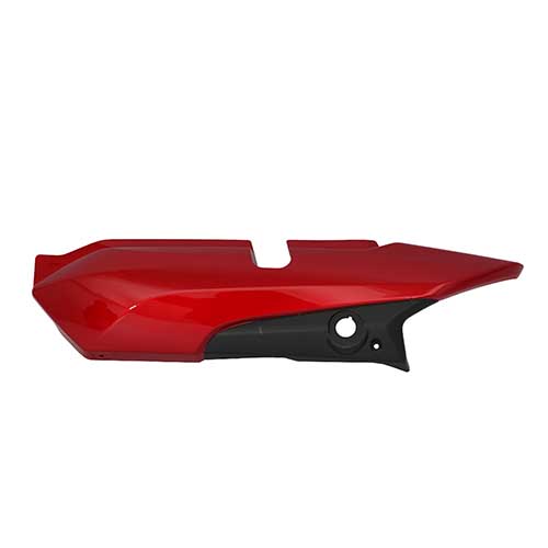 CACHA TRASERA HONDA GLH150 GAUCHA (2023) ROJO LADO IZQUIERDO MTC