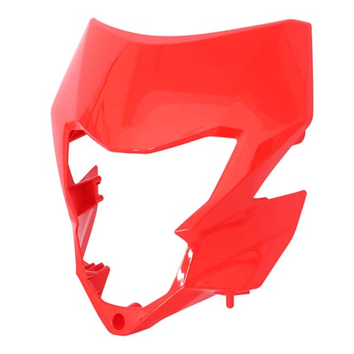 MASCARA CUBRE OPTICA HONDA XR300L TORNADO (2025+) ROJO MTC