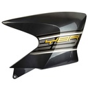 CACHA TANQUE YAMAHA YBR125 ED FACTOR GRIS OSCURO LADO DERECHO MTC