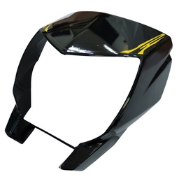 [C80316] MASCARA CUBRE OPTICA YAMAHA XTZ 250 NEGRO MTC