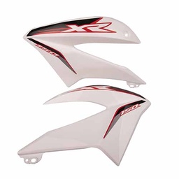 [C80806] CACHA TANQUE HONDA XR150L BLANCO (JGO) MTC