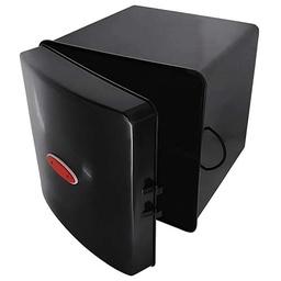 [PVC125] CAJA PARA DELIVERY LARGE NEGRA C/1 ESTANTE 41X41X50 PLASTICA VC (1026)