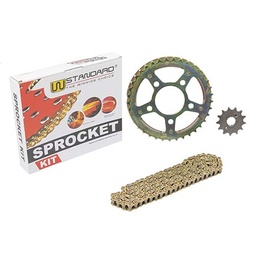 [W07191] KIT TRANSMISION HONDA CBX250 TWISTER 520H-106L (37-13) C/CAD. DOR. STD