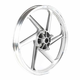 [W09010] ARO DE LLANTA COMPLETO ALUMINIO DEL. HONDA WAVE 100 STD