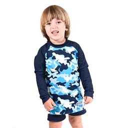 [YAK310] REMERA FILTRO UV NIÑO CAMUFLADO TALLE 14 YAKKA (4005)