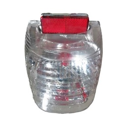 [PVC272] FAROL TRASERO ZANELLA RX 150/ HONDA CG 150 TITAN 2000/ BETA 150/ OTRAS FUME PLASTICA VC (759)