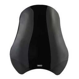 [MTCROUTEN3MM] PARABRISA UNIVERSAL ROUTE (NEGRO) CON SOPORTE 3MM MTC