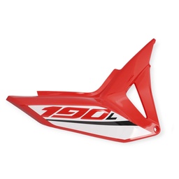 [MTC0469] CACHA LATERAL HONDA XR190L ROJA LADO DERECHO  MTC
